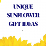 unique sunflower gifts